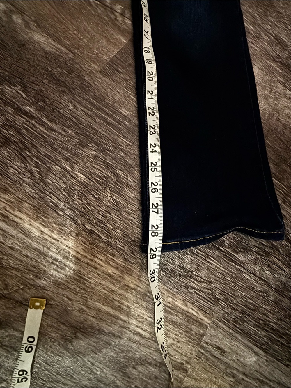 Levi's Women’s 505 Straight Jeans — Deep Indigo - Picture 8 of 10